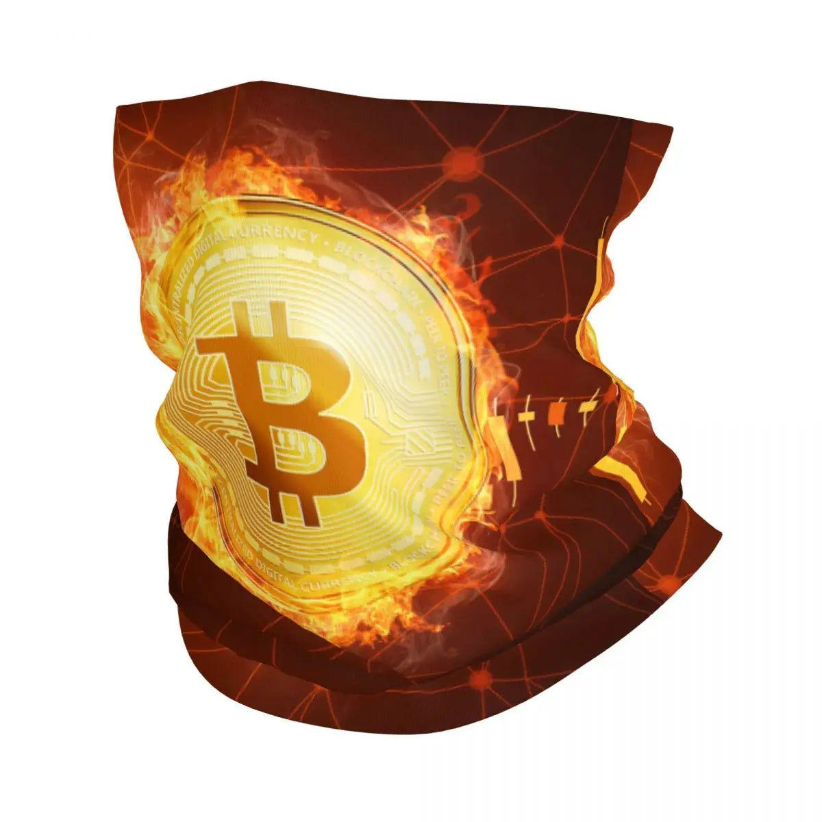Bitcoin Hodl Bandana Winter Neck Warmer