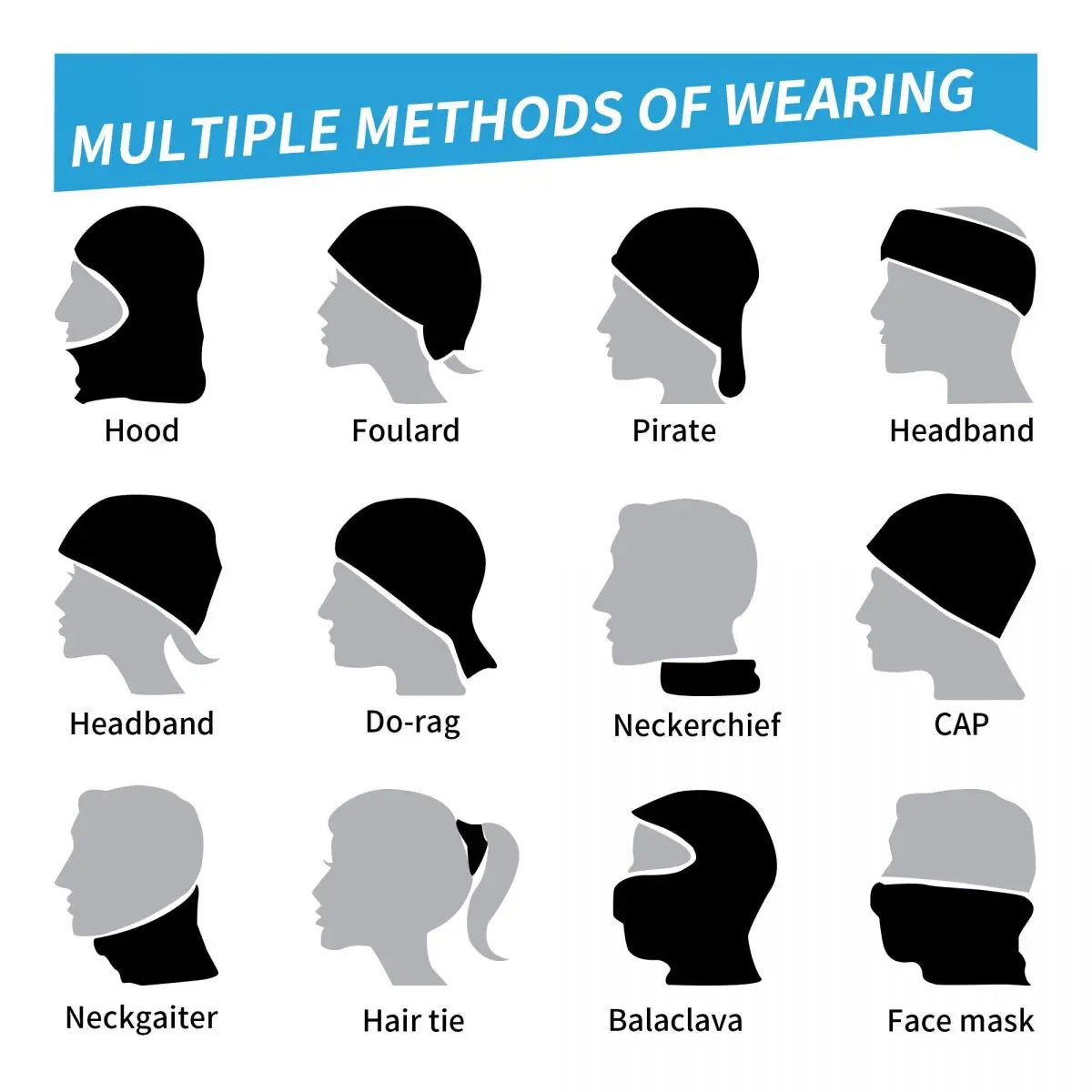 Bitcoin Hodl Bandana Winter Neck Warmer